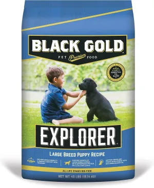 Black Gold Explorer Large Breed Puppy Recipe Dry Dog Food