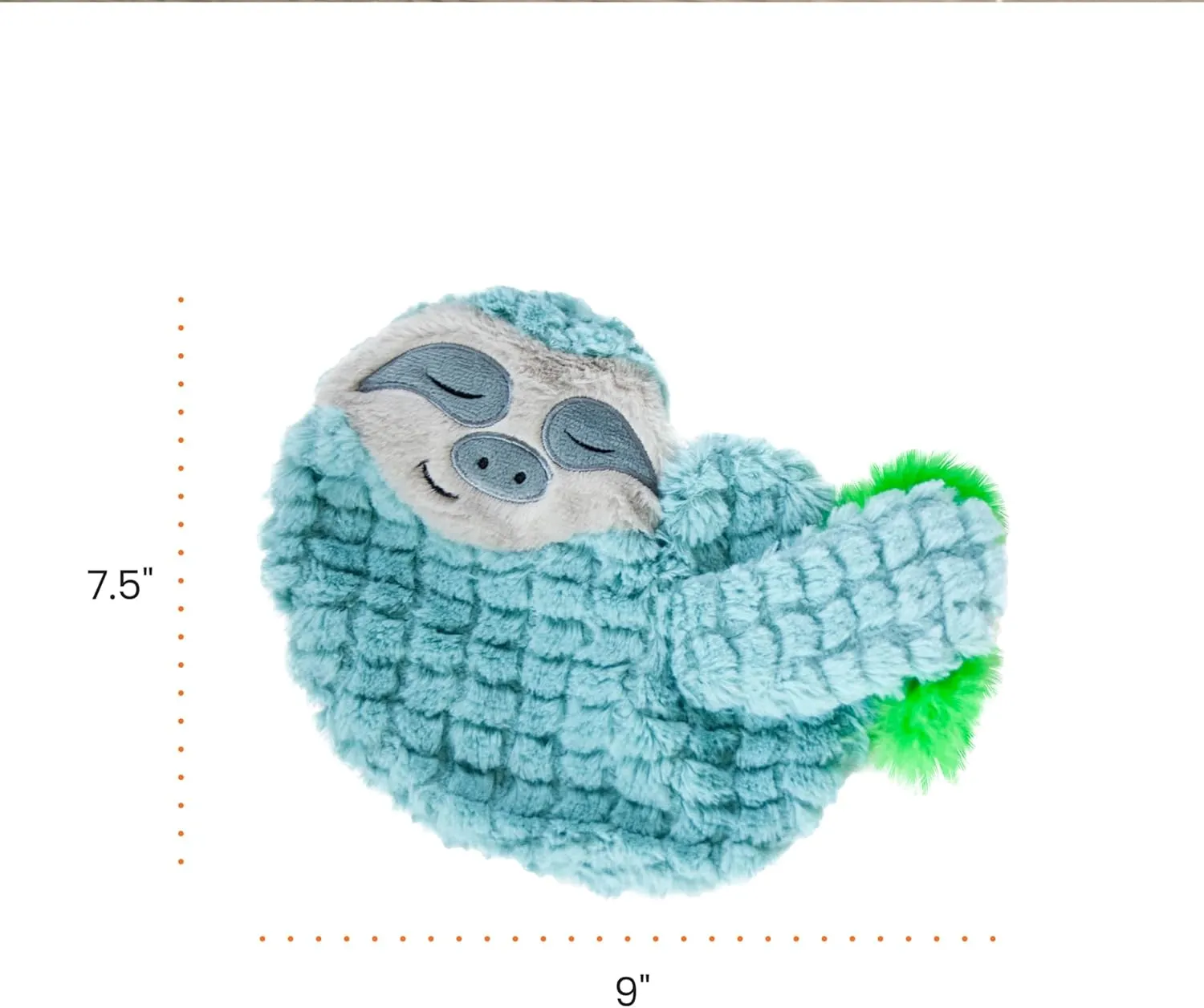 Catstages Purr Pillow Snoozin' Sloth Soothing Plush Cat Toy