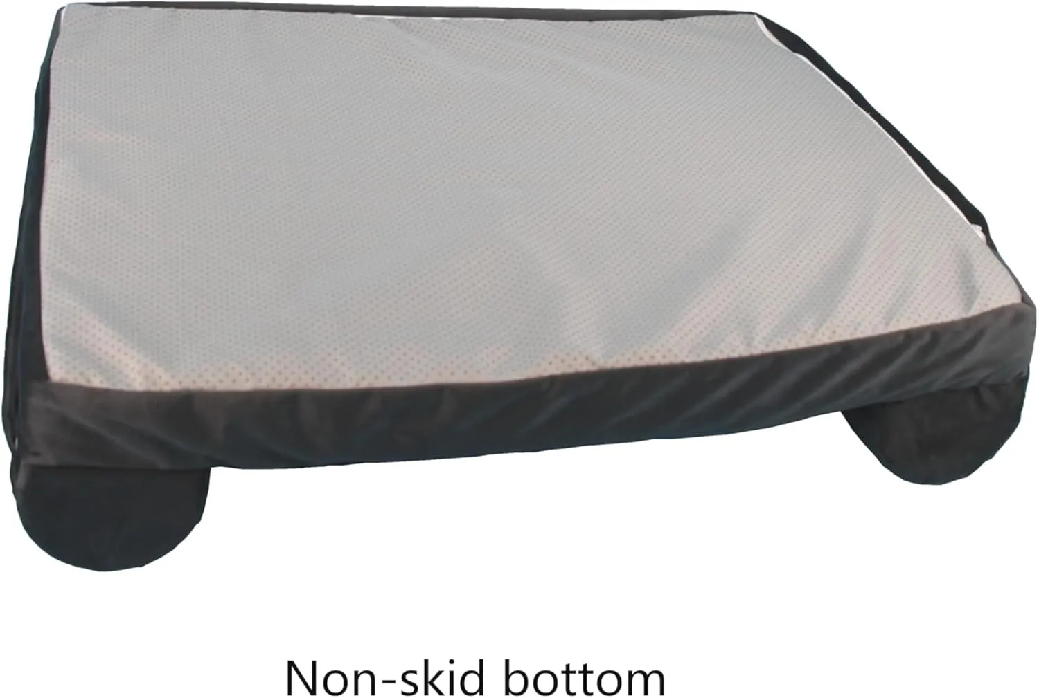 Dog Bed Replacement Cover with Bolster Washable 42 x 30 Inch