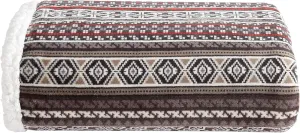 Eddie Bauer - Blanket, Super Soft Reversible Sherpa & Brushed Fleece Bedding, Throw Blankets for Couch, Ideal for Lounging (Sycamore Red)
