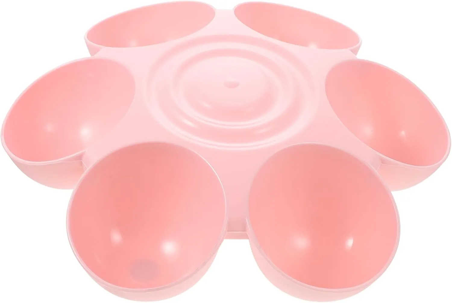 Flower Shaped Pet Feeding Bowl Durable Multi Pet Feeder for Cats and Dogs Easy to Clean Plastic Dish for Treats and Meals Great Present for