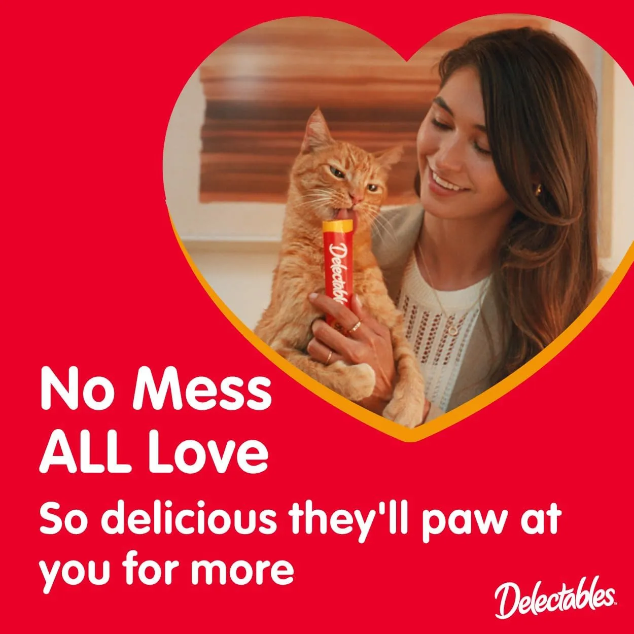 Hartz Delectables Squeeze Up Interactive Lickable Wet Cat Treats for Adult & Senior Cats, Tuna & Shrimp, 24 Count, 12 ounces