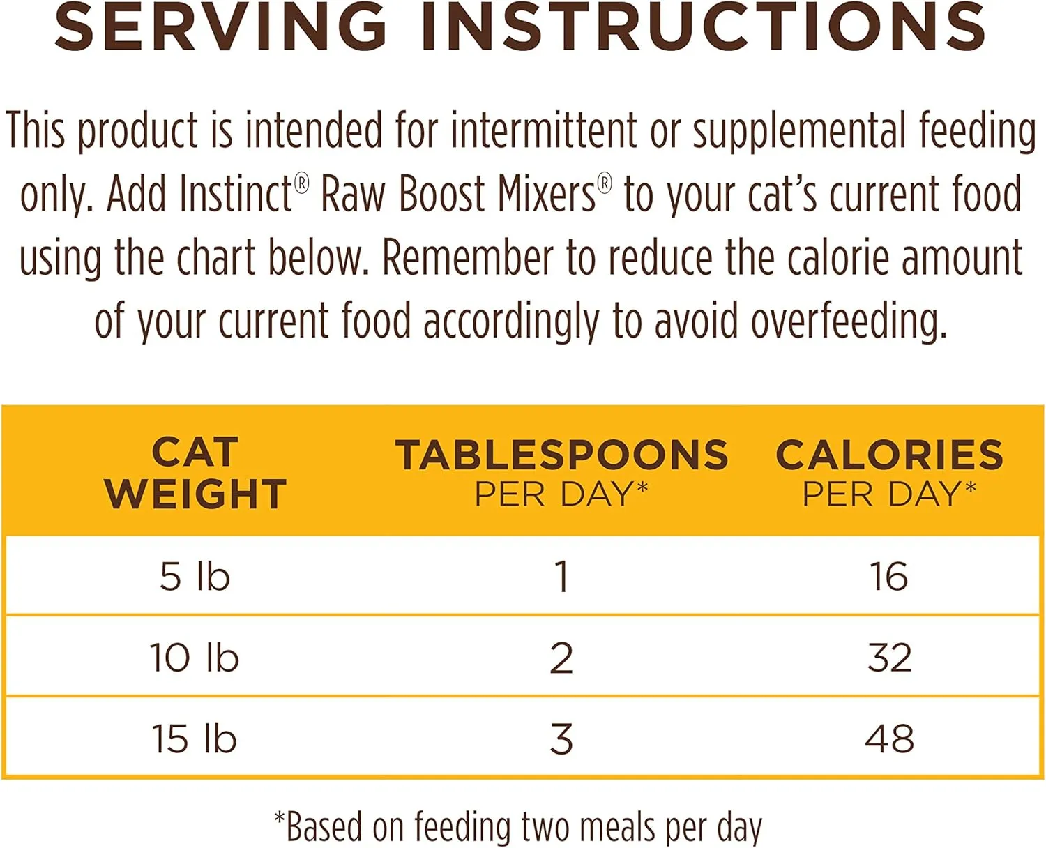 Instinct Raw Boost Mixers Freeze Dried Raw Cat Food Topper, Grain Free Cat Food Topper 6 Ounce (Pack of 1)