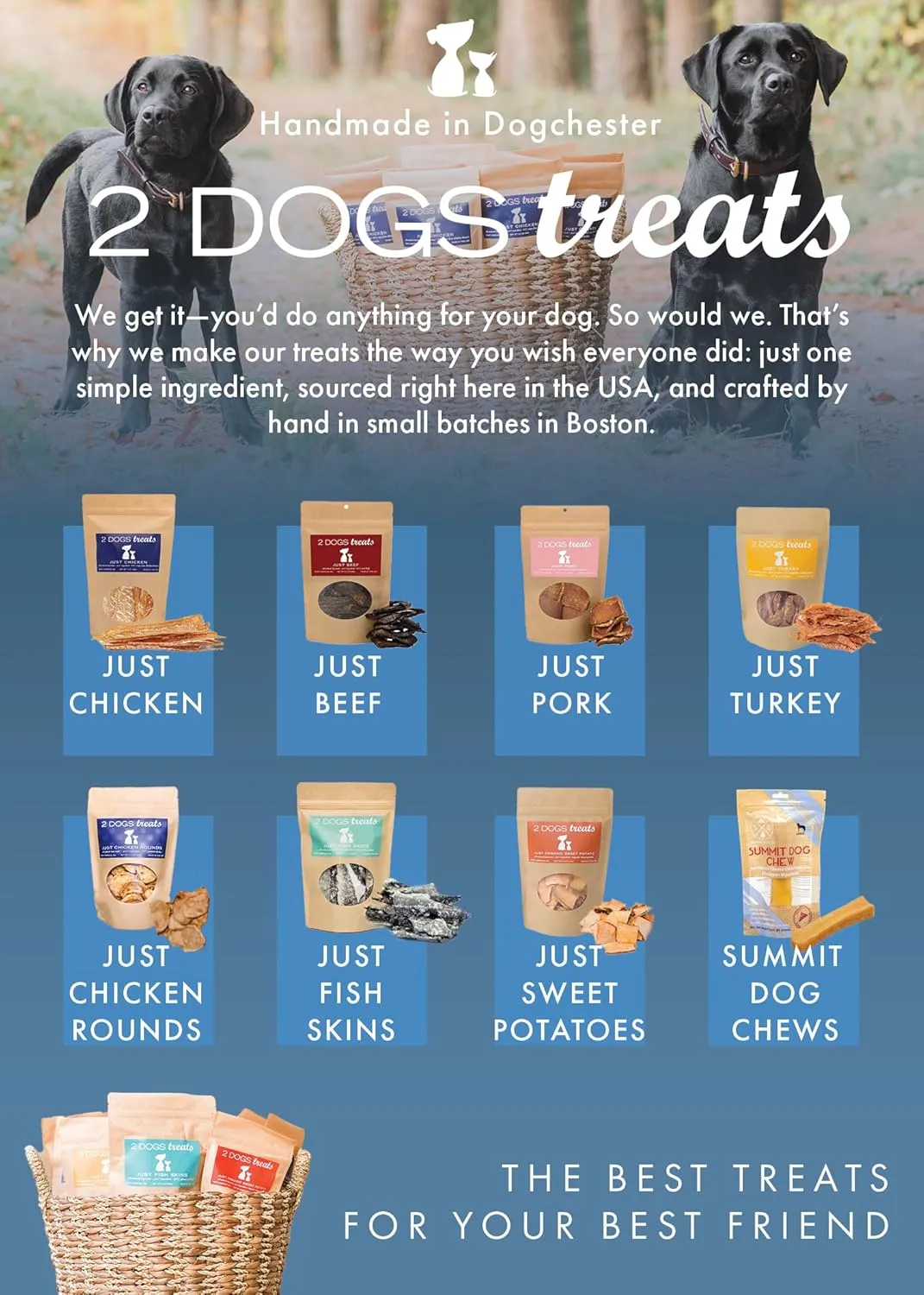 Just Chicken Jerky | 100% USA-Sourced, Single-Ingredient, Great for Sensitive Stomachs, Human-Grade USDA Chicken, Grain-Free, Allergy-Friendly, High Value for Training, Small Batch