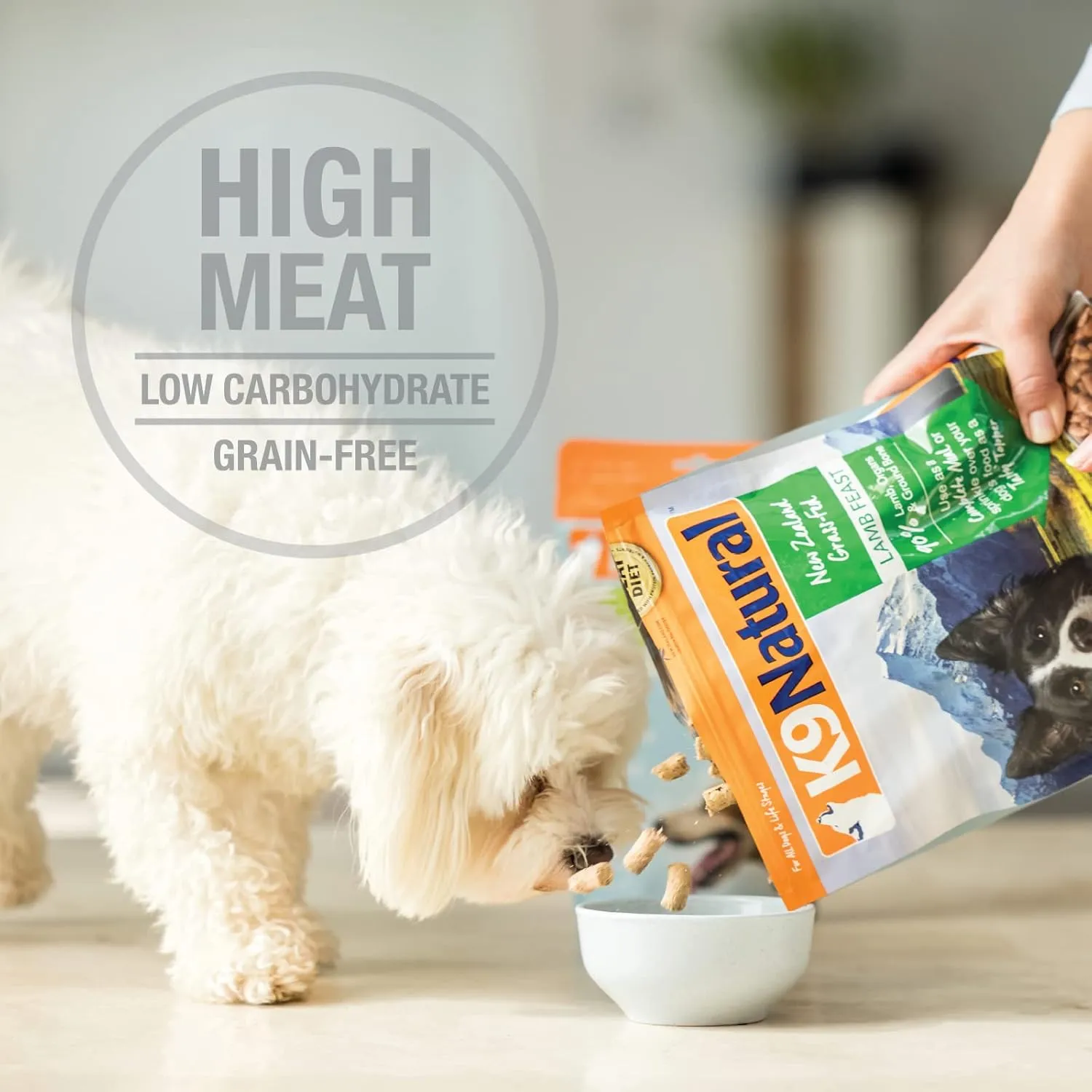 K9 Natural - Grain Free Freeze Dried Dog Food - Lamb, 1.1lb