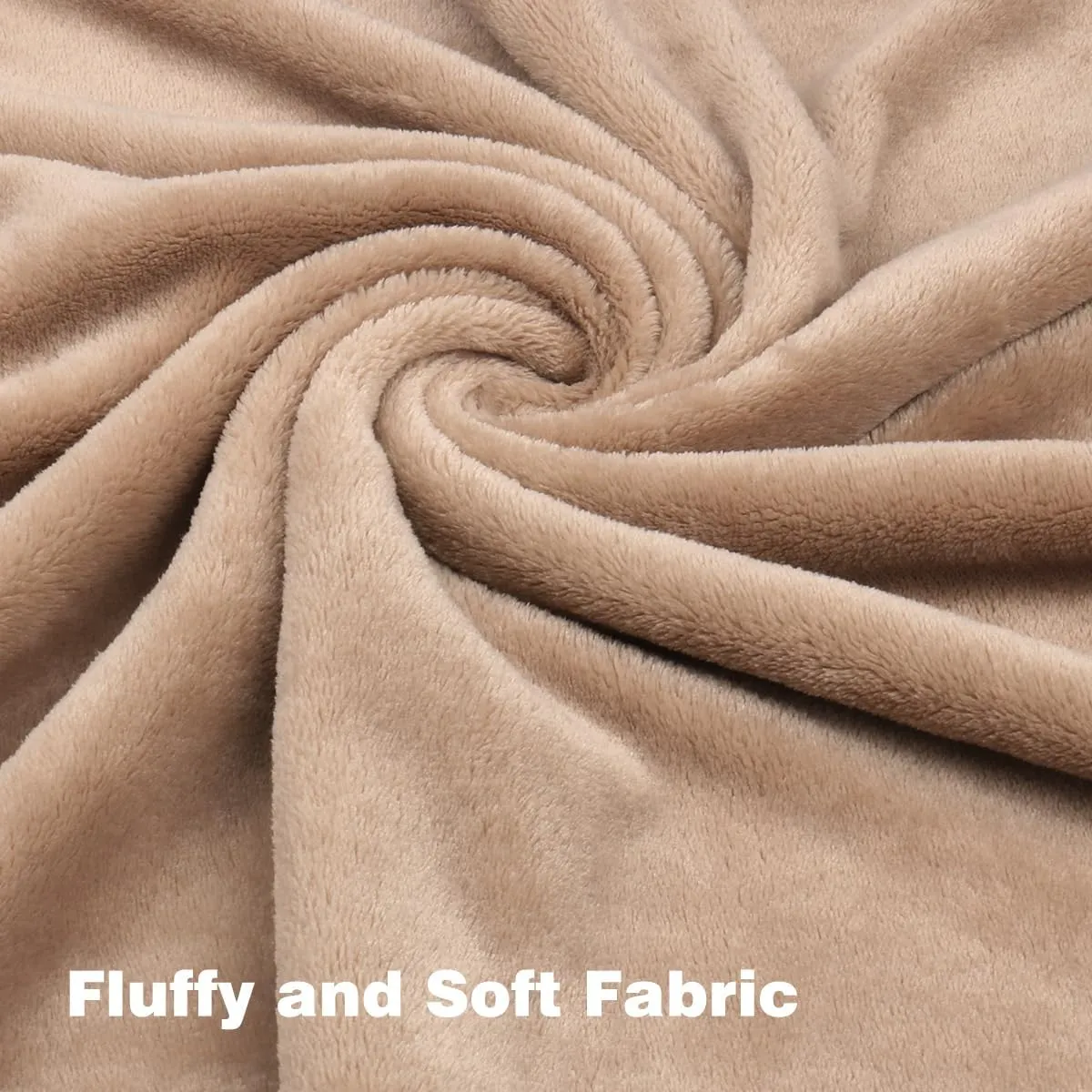 Onarway Dog Blanket Washable for Puppy: 4 Packs Dog Blankets 40x28 - Fluffy Soft Small Throw for Cat Puppy Kitten Dogs - Fleece Pet Blankets for Bed Sofa Car and Indoor - Grey and Khaki