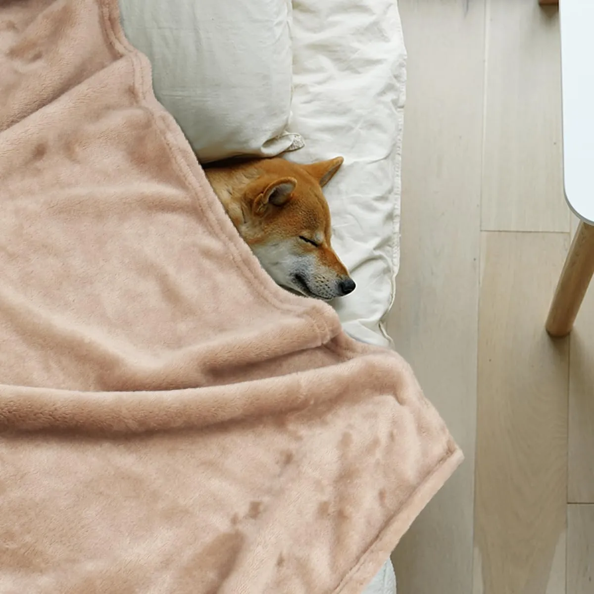 Onarway Dog Blanket Washable for Puppy: 4 Packs Dog Blankets 40x28 - Fluffy Soft Small Throw for Cat Puppy Kitten Dogs - Fleece Pet Blankets for Bed Sofa Car and Indoor - Grey and Khaki
