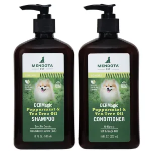 Peppermint & Tea Tree Oil Shampoo & Conditioner 18 fl. oz.