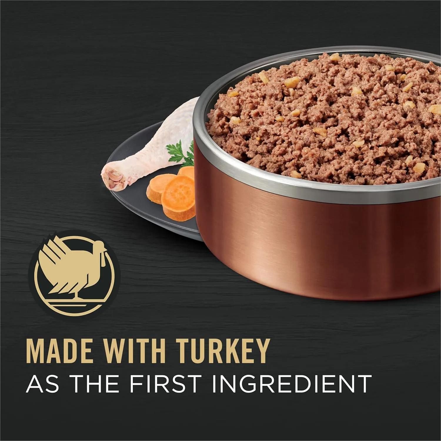 Purina Pro Plan Dog Food, Grain Free Wet Classic Turkey and Sweet Potato Entre - (Pack of 12) 13 oz. Cans