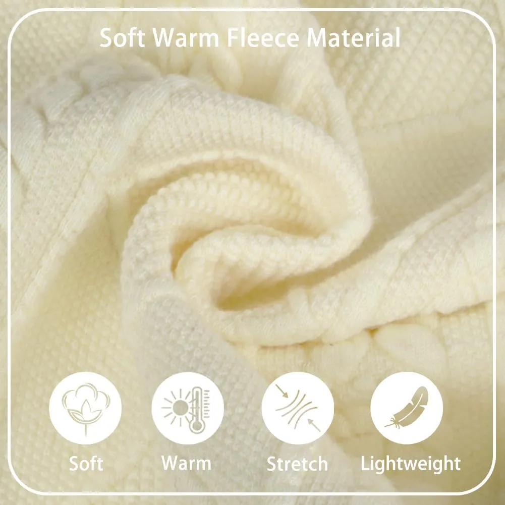 Small Dog Sweater Knitted Pet Sweaters Warm Dog Clothes with Zipper, Hooded Sweatshirt Cable Knitwear Puppy Winter Coat for Small Dogs Girl Boy Soft Cat Apparel(XL, White)