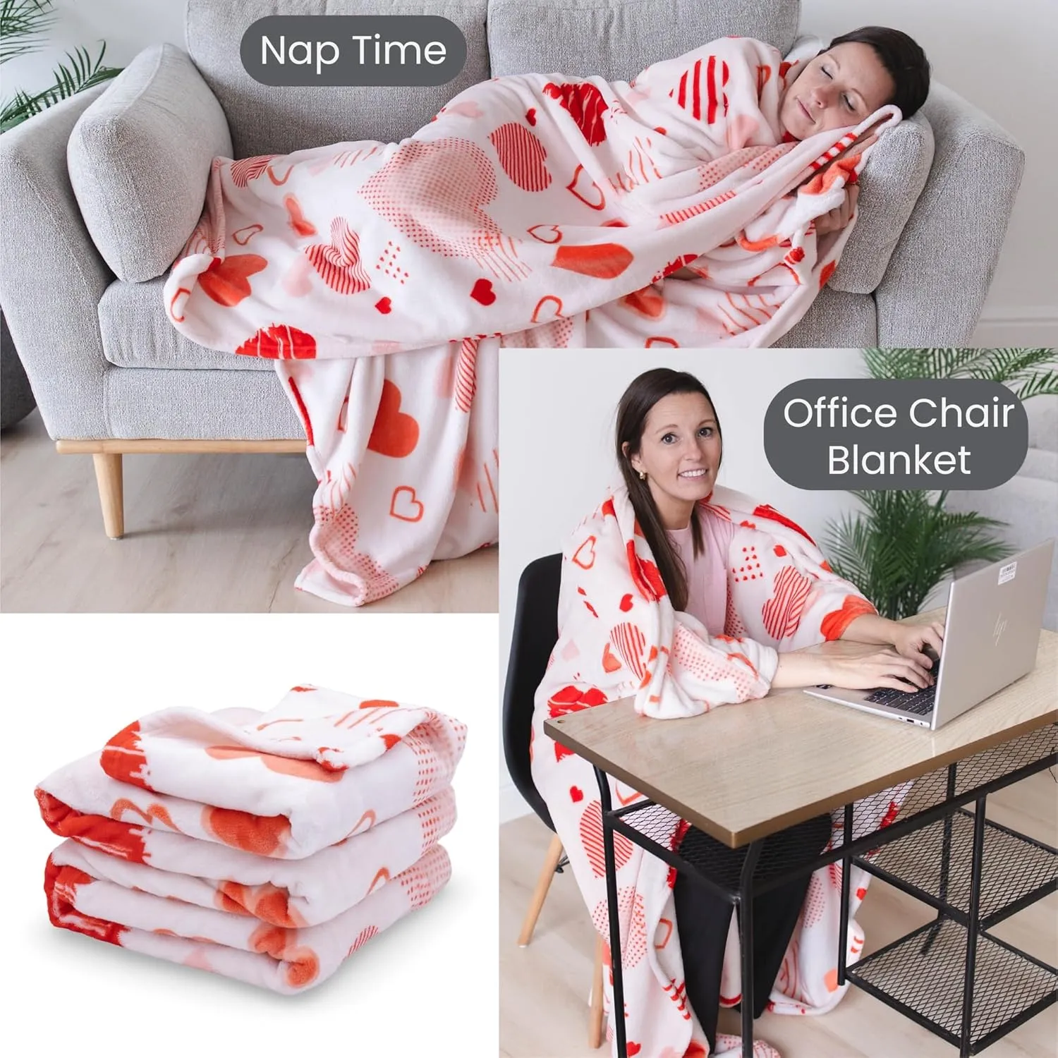Wearable Blankets for Women - Mothers Day Gifts for Mom - Adult Wearable Blanket Men, Birthday Gifts for Women