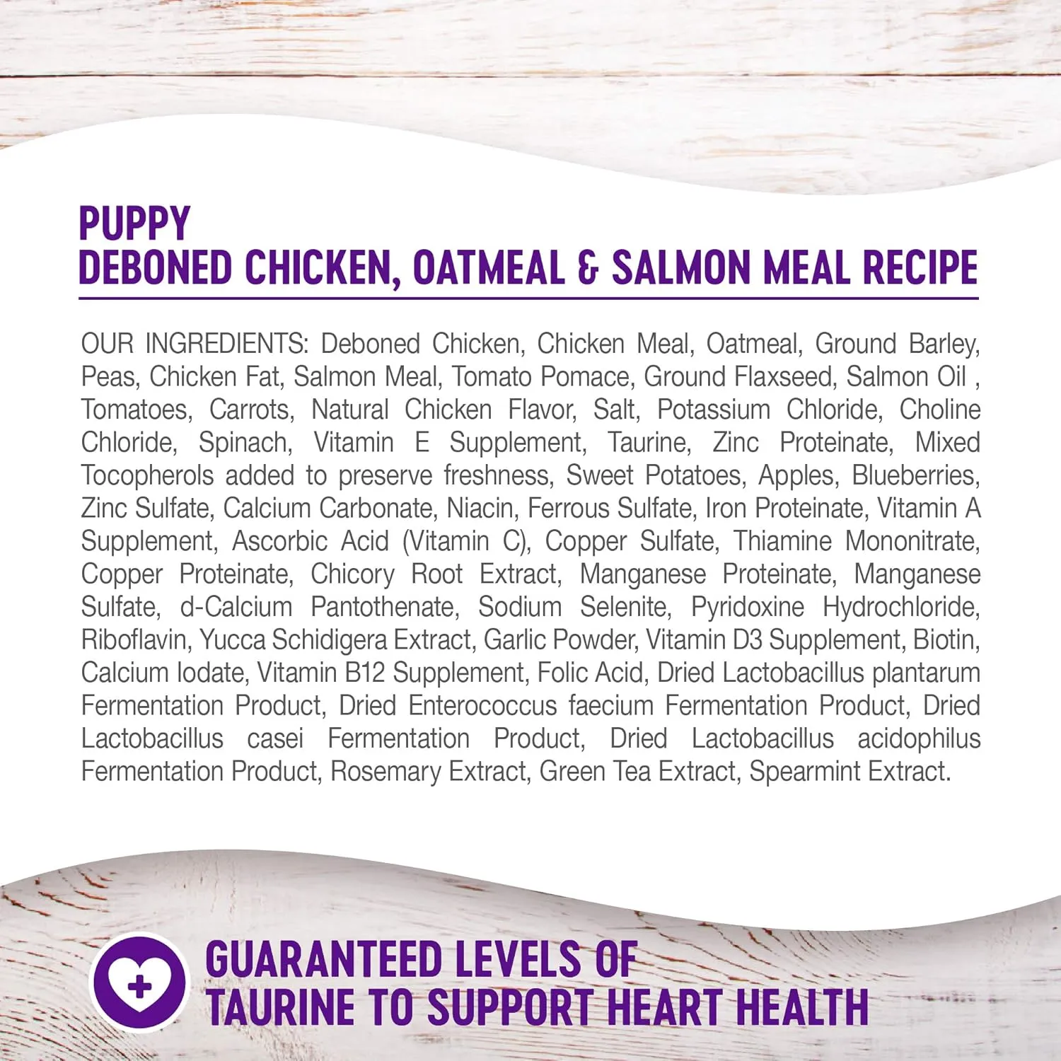 Wellness Complete Health Puppy Dry Dog Food, Wholesome Grains, Natural, Chicken, Oatmeal, & Salmon Recipe, (30-Pound Bag)